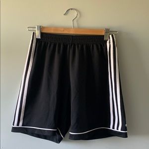 Black Adidas Shorts.
